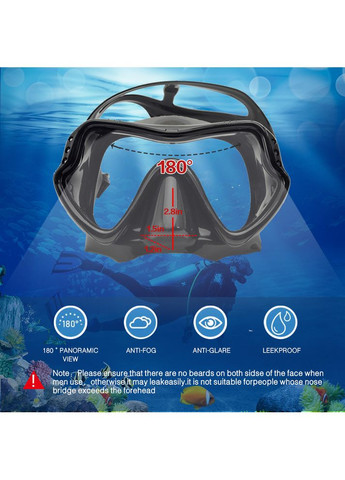 Набір для дайвінгу маска з трубкою M606 Yellow No Brand (335878222)