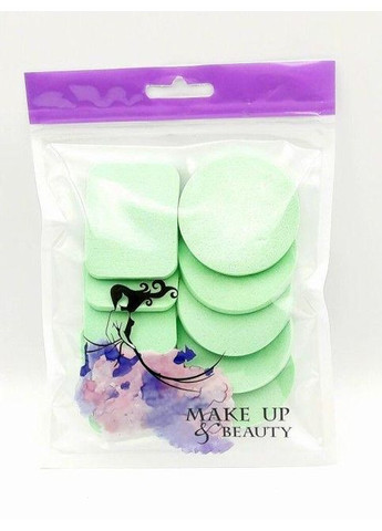 Набор спонжей для тонального основания, 10шт. Plus-plus (354795259)