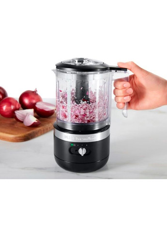 Кухонный комбайн 5KFCB519EBM Black KitchenAid (323089193)
