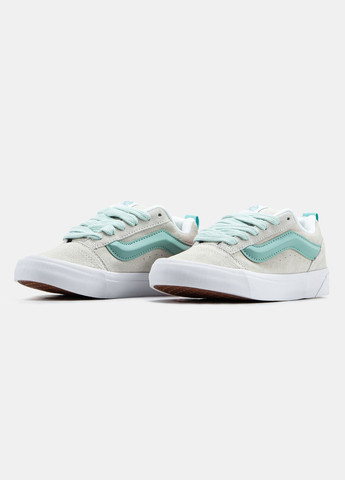 Кросівки жіночі Vans KNU Skool grey blue | Ванс КНУ Скул сірі сині No Brand сірі демісезони (315683560)