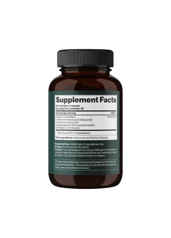 Lion's Mane Mushroom 1000 mg - 60 vegcaps (До 02.27) Mind Shi (403329689)