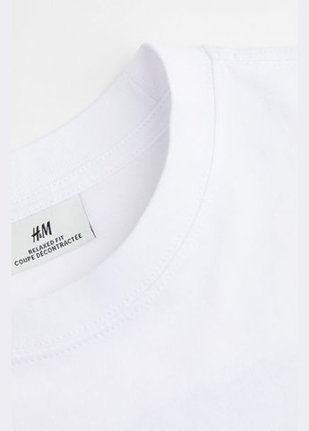 Вільна футболка з принтом H&M (334017840)