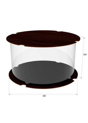 Коробка для тортів, квітів та подарунків 350х200 Ekostar (368306407)