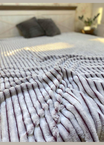 Покривало на ліжко шарпей Євро 200x230 см Лавандовий (П4К-Mpled003/3-02) No Brand (308755238)