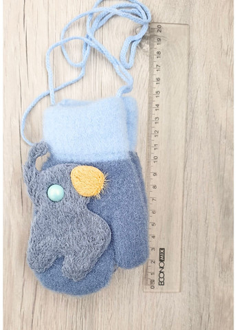 Подвійні дитячі рукавички для хлопчиків і дівчаток 1-3 роки No Brand (362452439)