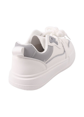 Білі кеди жіночі білі Fashion 83-24DTS