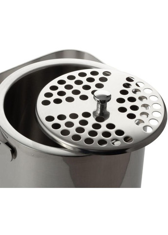 Термо-ведерко для льда 1300мл с крышкой и каплесборником для пикника и вечеринок щипцы для льда Kamille (368990222)