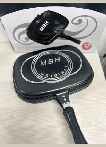 Двойная сковорода-гриль Double Grill Pan 32 см. No Brand (305749860)