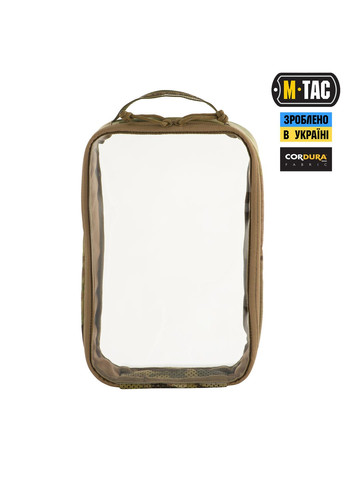 Органайзер утилитарный прозрачный Elite Large (30х19 см) Multicam M-TAC (303261893)