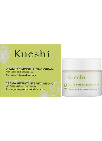 Зволожуючий крем із вітаміном С для жирної шкіри Vitamin C Moisturizing Cream 50ml (1448788-31336949) Kueshi (368612327)