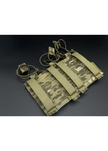 Водостійкий підсумок тактичний для магазинів, розрахований на 3 магазини, колір Multicam HM furnitura (365248588)