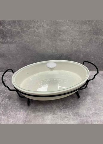 Мармит керамический овальный 1.8 л (MR-11460-74) Maestro (328602146)