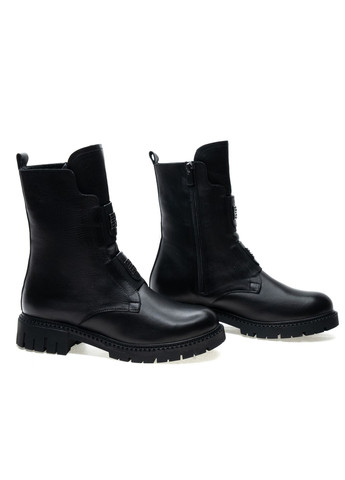 Зимние ботинки 01502 черные Mario Muzi