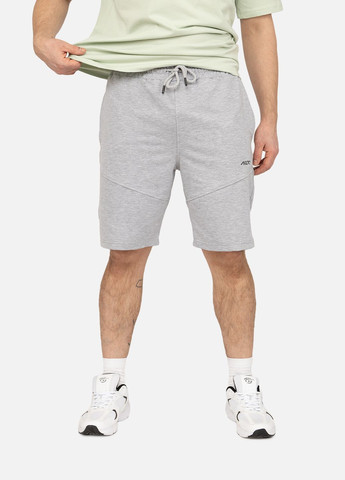 Шорти спортивні чоловічі колір світло-сірий ЦБ-00269868 Yuki (318555628)