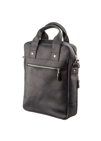 Сумка мужская через плечо кожаная 11169 под А4 матовая Черный Shvigel (302007539)