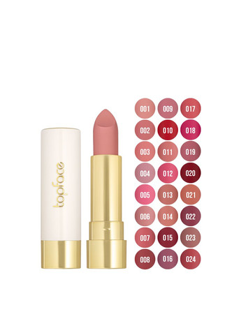 Помада для губ матова PRO HD Soft Matte Lipstick PT158, № 016 TopFace (331346379)