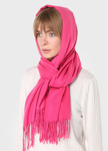 Однотонный кашемировый палантин Arezzo 447017 Малиновый 185*60 см Merlini (304039574)