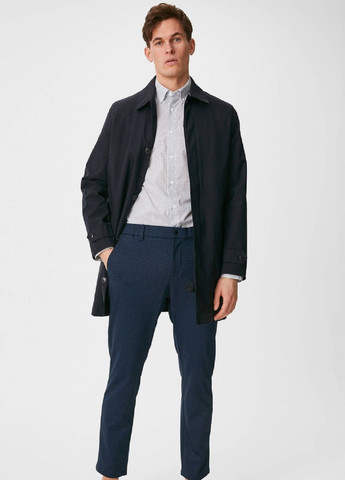 Темно-синя демісезонна куртка C&A