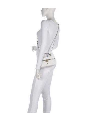 Сумка Vanity Mini Handbag Fine Grain Leather Bianco White 106382-A0GK-Z15Q Pinko (398083368)