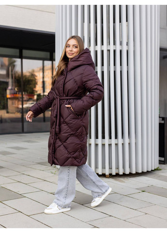 Бордовый зимний Пуховик Geran