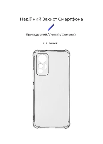 Чохол Air Force для Xiaomi 12 Lite 5G Camera cover Clear (ARM67965) KLB ArmorStandart (390058668)