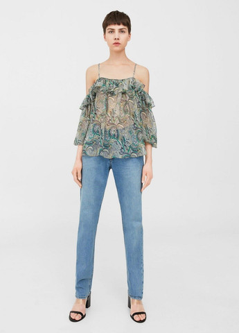 Белая блуза Mango