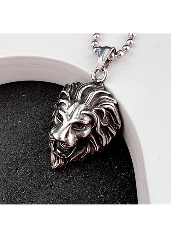 Готичний панк кулон лев з нержавіючої медичної сталі PS-115 No Brand (299340226)