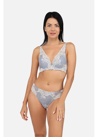 Голубой бюстгальтер классический женский цвет голубой цб-00282155 No Brand кружево