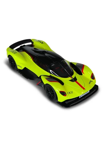 Автомодель Aston Martin Valkyrie 1:18 Желтая металлическая TechnoDrive (398289271)