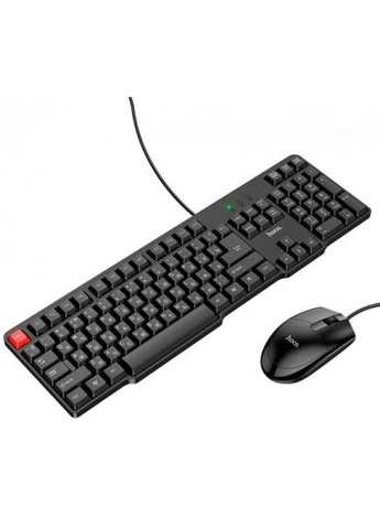 Проводная клавиатура и мышь Hoco GM16 black No Brand (402628859)