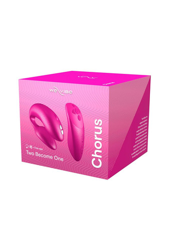 Смарт вібратор для пар рожевого кольору з пультом ДК We Vibe Chorus Cosmic We-Vibe (382844810)
