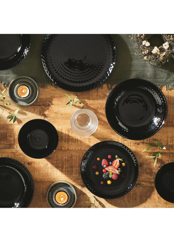 Тарілка PAMPILLE BLACK /20 см/ суп. (Q4619) Luminarc (365652664)