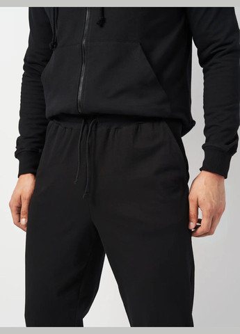 Черные кэжуал демисезонные джоггеры брюки Роза