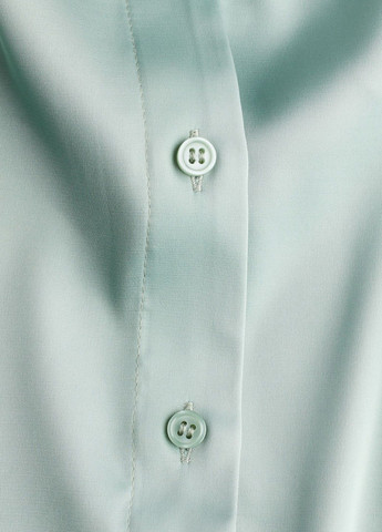 Светло-зеленая демисезонная блузка H&M
