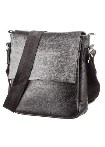 Сумка 11081 з натуральної шкіри Чорна Shvigel (331906446)