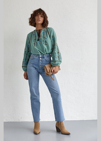 Бирюзовая рубашка ESQ