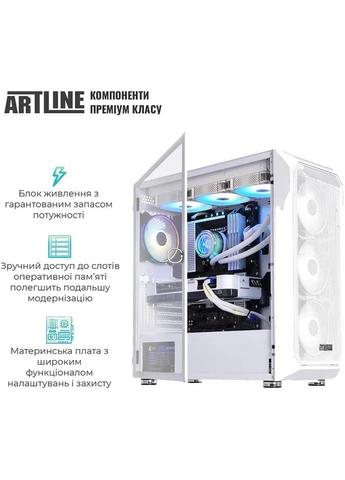 Компьютер Gaming X98WHITE Windows 11 Home (X98WHITEv75Win) ARTLINE (344463685)