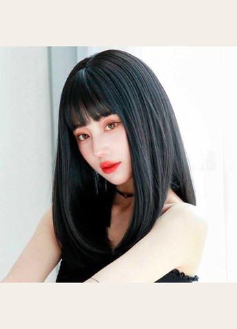 Перука довге каре "Брюнетка"- 36 см No Brand (382033302)