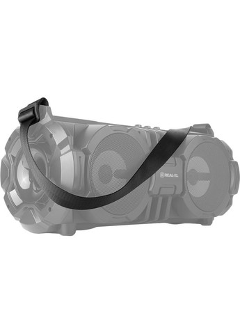 Портативна акустика X-737 Black (EL121600016) Real-El (323106837)