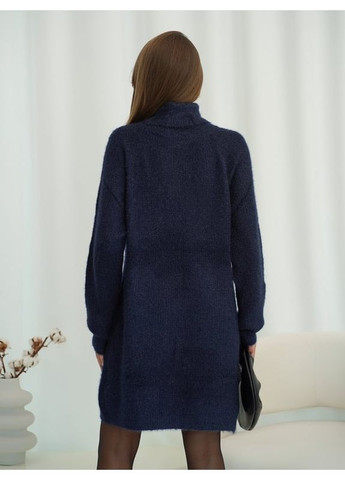 Темно-синя плаття issa plus wn19-110 темно-синє Magnet однотонна