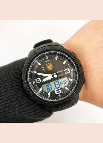 Годинник наручний чоловічий 5561/1655BKWT, спортивний, Чоловічий армійський водостійкий тактичний годинник Skmei (364665196)