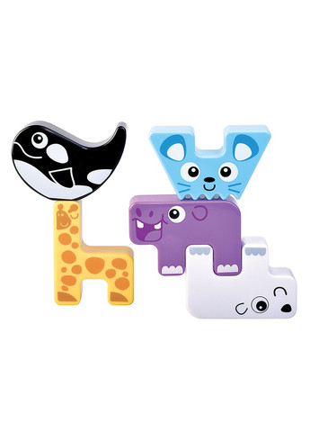 Учебный игровой набор Зверушки-пазлики KIDDI SMART (365858406)