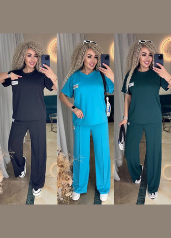Костюм двунитка шорти та футболка No Brand (329194035)