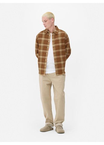 Коричневая рубашка Primark