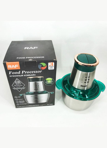 Домашний электрический стационарный блендер R.7029 1000 Вт 2л, Измельчитель FE-389 электрический бытовой RAF (349512037)