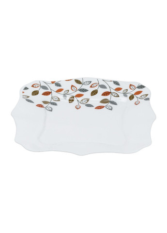 Столовый сервиз фарфоровых квадратных тарелок на 6 персон 24 предмета HP23405 TS Kitchen (370974504)