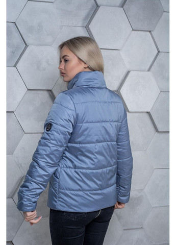 Голубая демисезонная женская демисезонная куртка SK