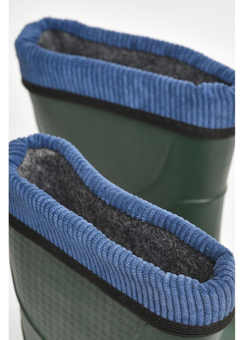 Осенние сапоги пена детские для подростка цвета хаки со сьемным носком Let's Shop