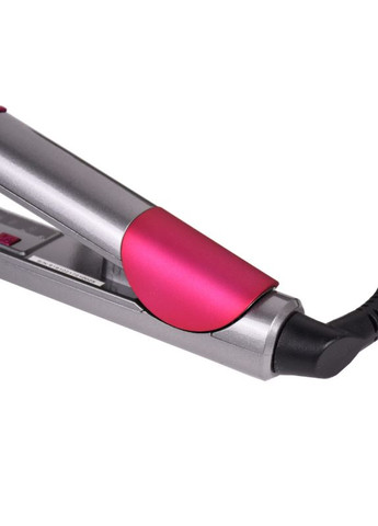 Выпрямитель Hair Style с кератиновым покрытием для волос цифровая регулировка 5 режимов Серебристый DSP (368904410)