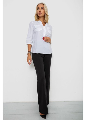 Молочная блуза однотонная, 230r96-15 Ager